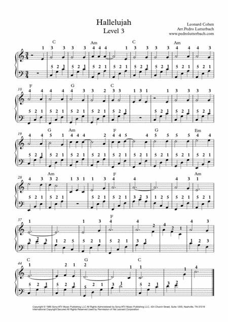 Hallelujah Messiah Sheet Music