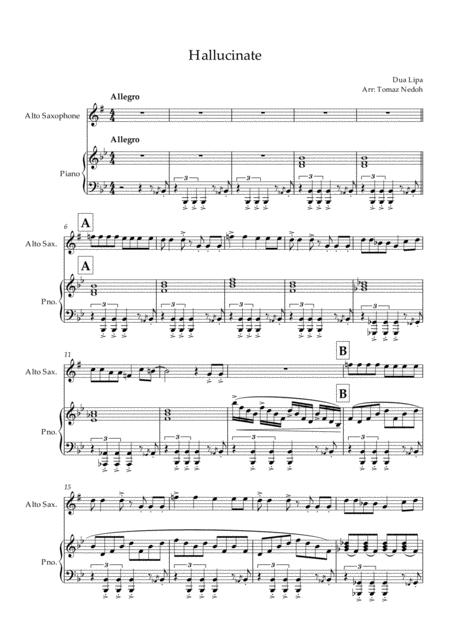 Hallucinate Sheet Music