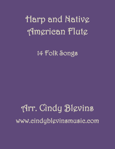 Harp And Native American Flute 14 Folk Songs Sheet Music