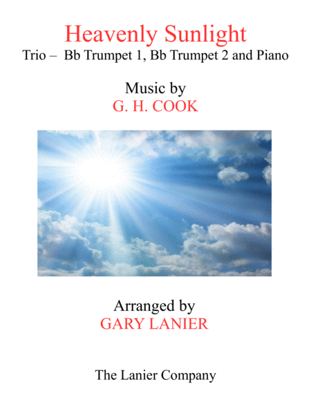 Heavenly Sunlight Trio Bb Trumpet 1 Bb Trumpet 2 Piano With Score Parts Sheet Music