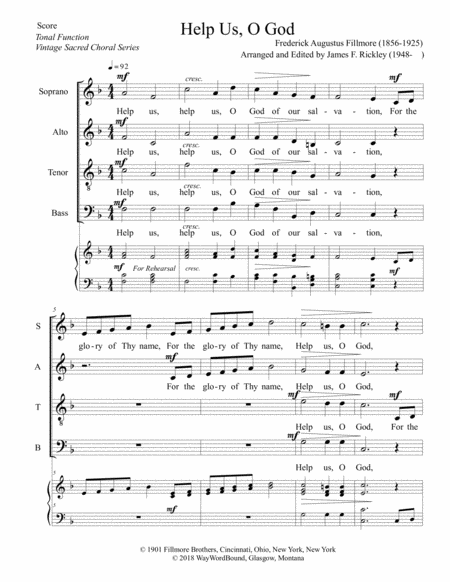 Help Us O God Sheet Music