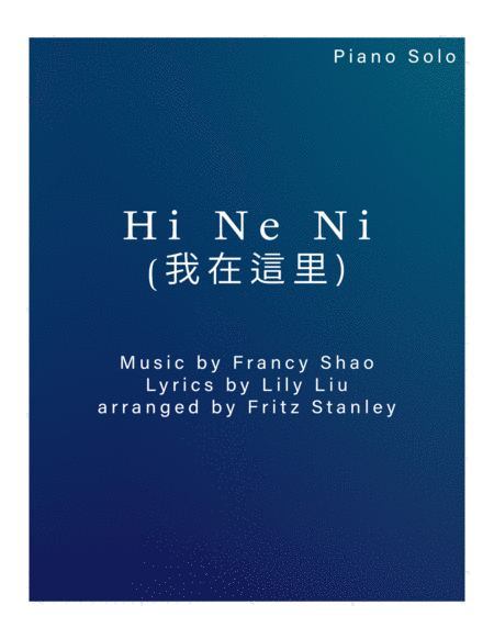 Hi Ne Ni Piano Solo Sheet Music