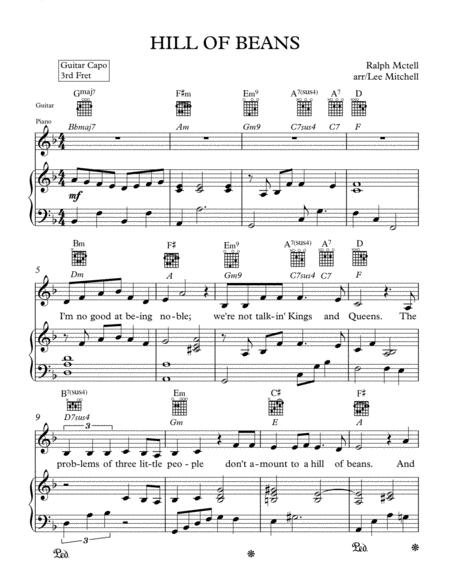 Hill Of Beans Sheet Music