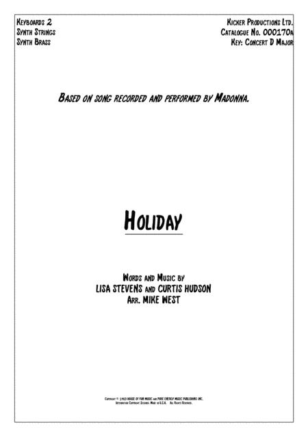 Holiday Keyboards 2 Sheet Music