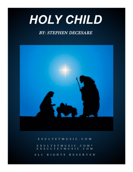 Free Sheet Music Holy Child