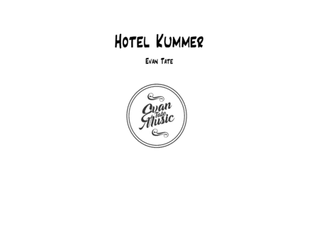 Hotel Kummer String Quartet Sheet Music