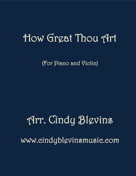 How Great Thou Art Arranged For Piano And Violin Sheet Music