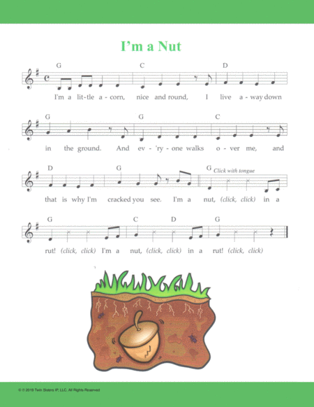 I M A Nut Sheet Music