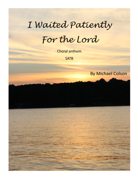 I Waited Patiently For The Lord Sheet Music