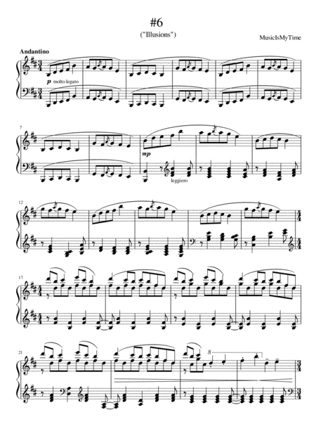 Illusions 6 Sheet Music