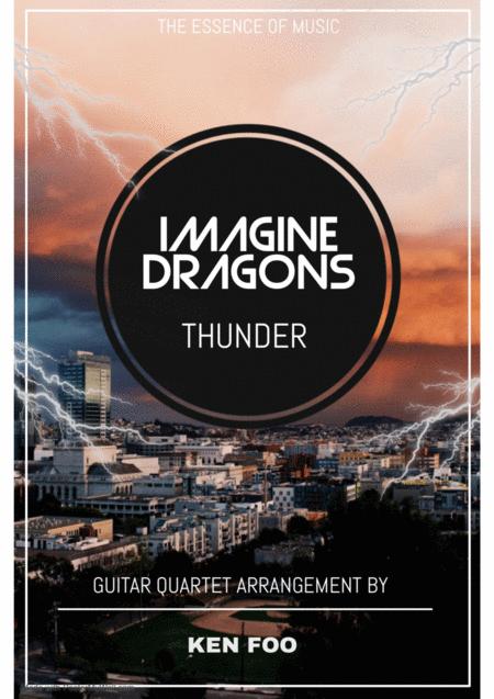 Free Sheet Music Imagine Dragons Thunder Arr Ken Foo