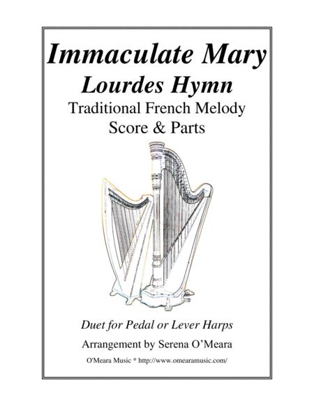 Free Sheet Music Immaculate Mary Lourdes Hymn Score Parts