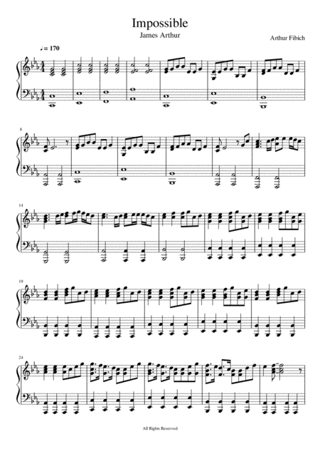 Impossible Sheet Music