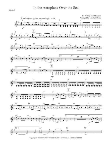 In The Airplane Over The Sea Sheet Music