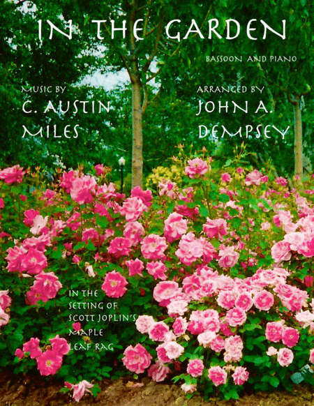 In The Garden Maple Leaf Rag Bassoon And Piano Sheet Music