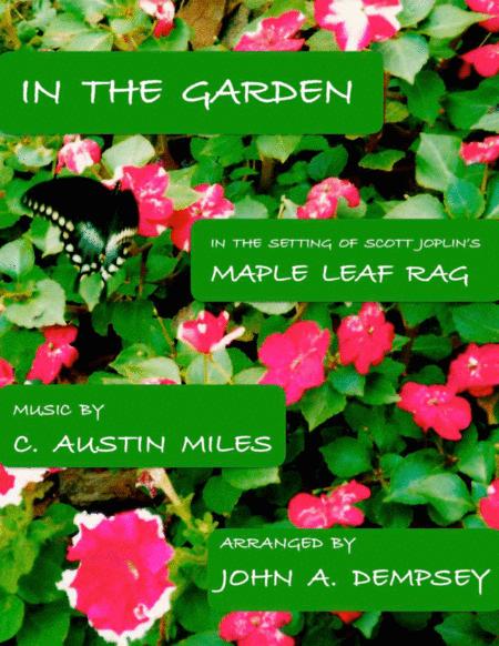 In The Garden Maple Leaf Rag Ragtime Trio For Clarinet Trombone And Piano Sheet Music