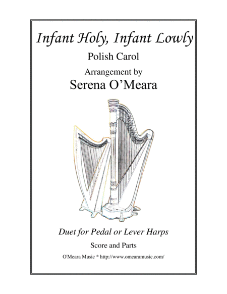 Free Sheet Music Infant Holy Infant Lowly Score And Parts