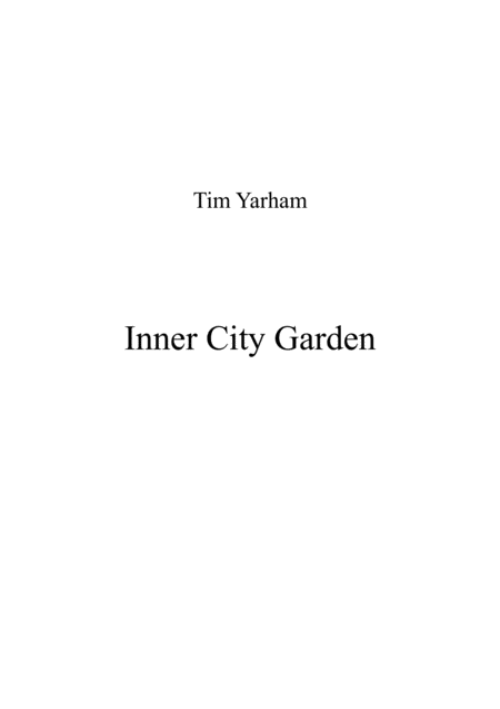 Inner City Garden Sheet Music