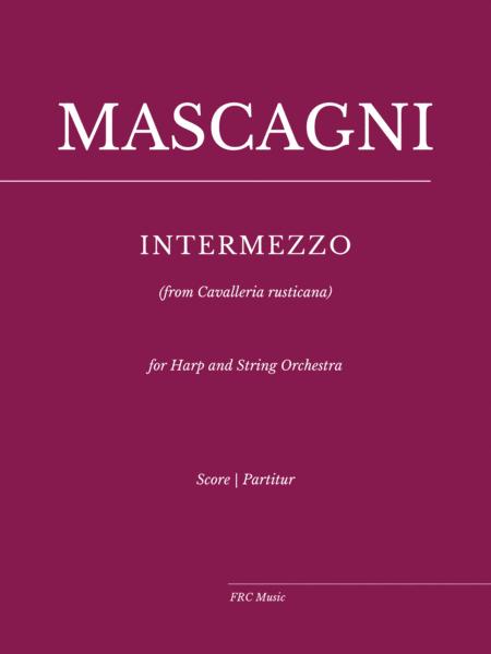 Intermezzo For Harp And String Orchestra Sheet Music