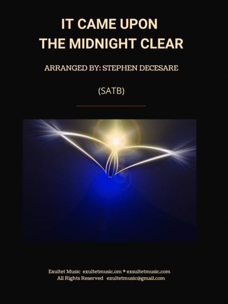 Free Sheet Music It Came Upon The Midnight Clear Satb