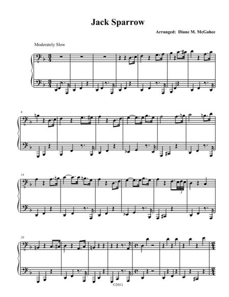 Jack Sparrow Sheet Music