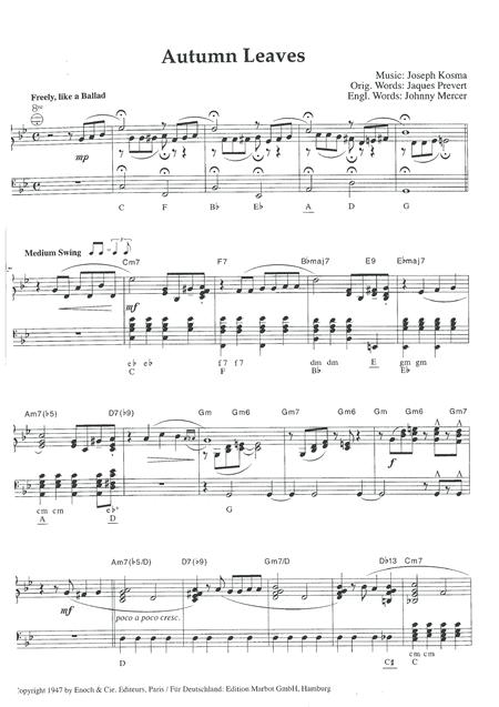 Jazz Accordion And Swing Sheets Musics Sheet Music