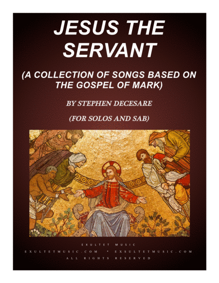 Jesus The Servant For Solos And Sab Sheet Music