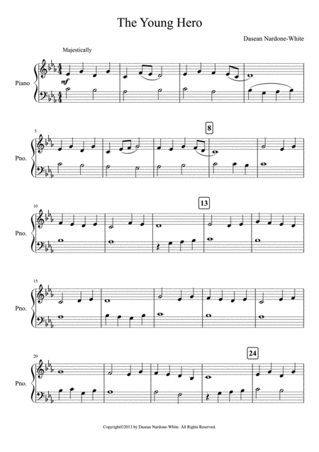 Free Sheet Music Jewish Melody Piano Solo