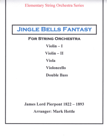 Free Sheet Music Jingle Bells Fantasy