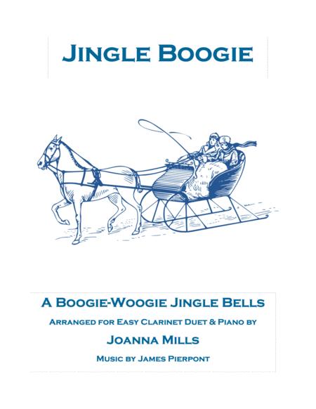 Jingle Boogie A Boogie Woogie Jingle Bells For Easy Clarinet Duet Piano Sheet Music