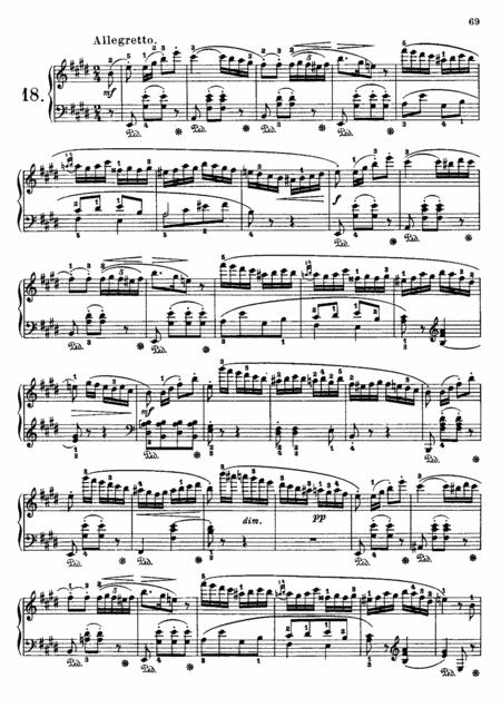 John Field Nocturne No 18 In E Major Complete Version Sheet Music