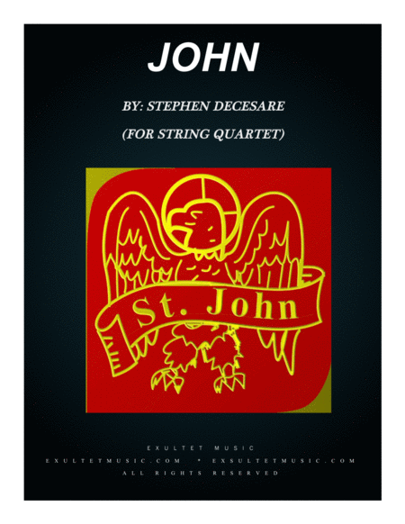 John For String Quartet Sheet Music