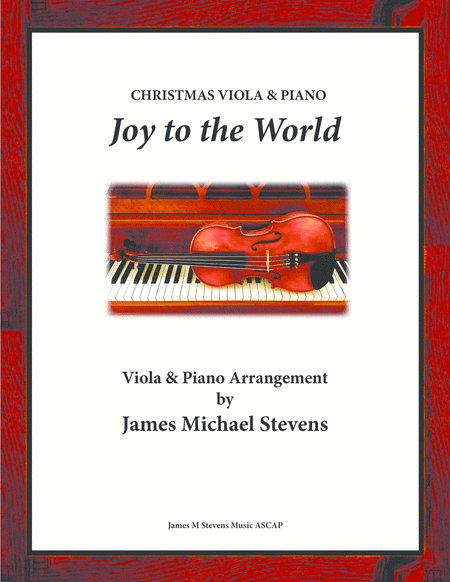 Joy To The World Christmas Viola Sheet Music