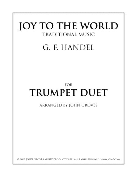 Free Sheet Music Joy To The World Trumpet Tuba Duet