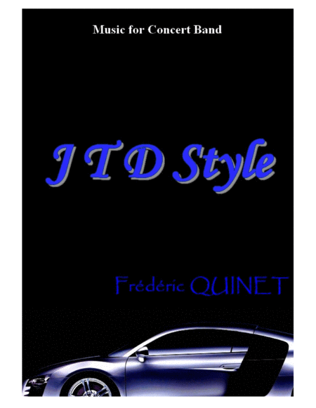 Free Sheet Music Jtd Style For Wind Band