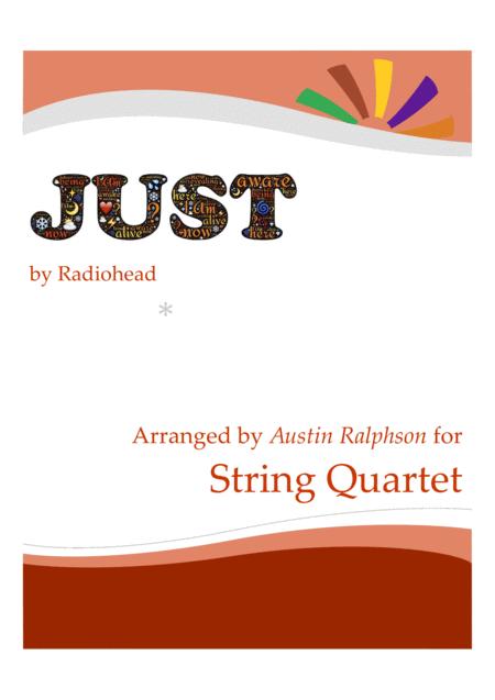 Just Radiohead String Quartet Sheet Music