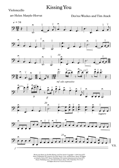 Kissing You Romeo And Juliet For String Quartet String Orchestra Sheet Music