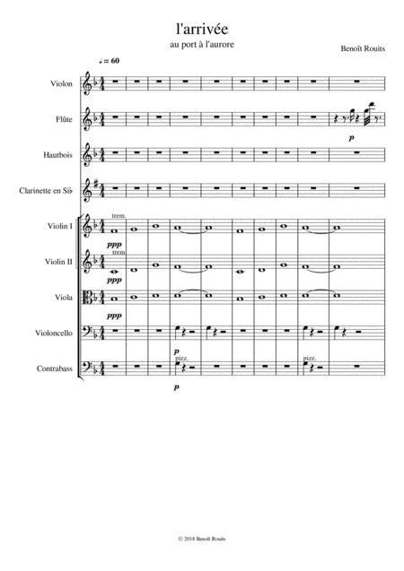 L Arrive Sheet Music