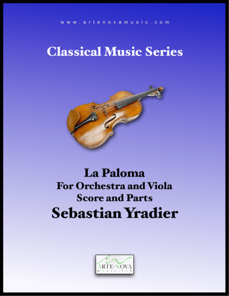 La Paloma Orchestra And Viola Sheet Music