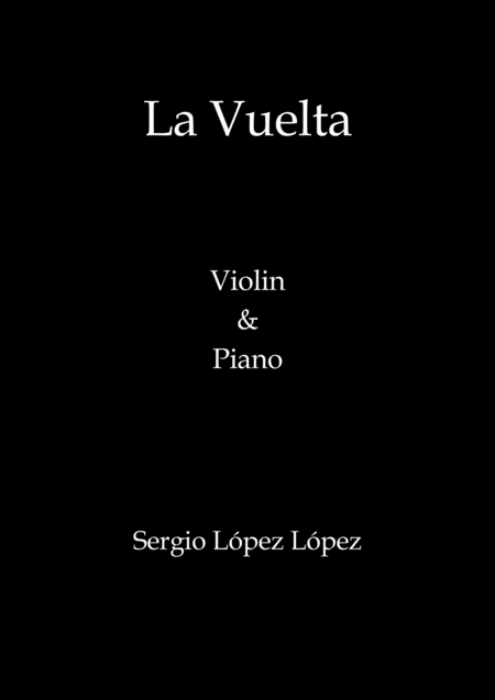 Free Sheet Music La Vuelta