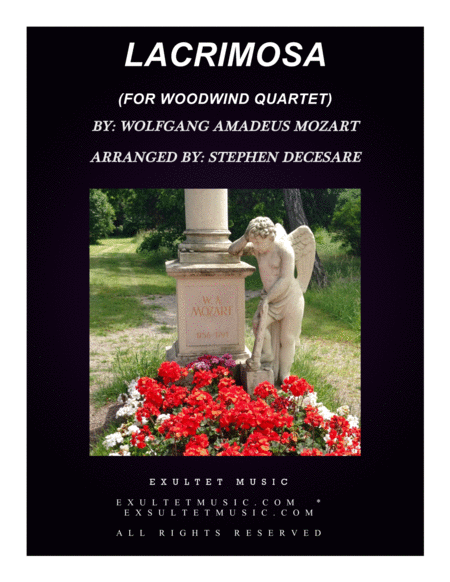 Lacrimosa For Woodwind Quartet Sheet Music