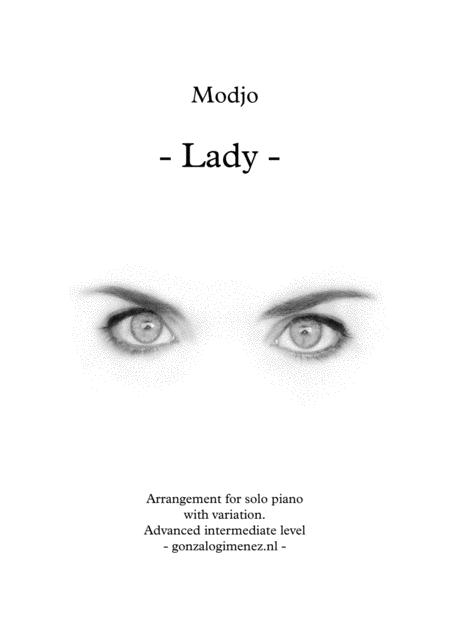 Free Sheet Music Lady Modjo Piano Solo Advanced Intermediate Level