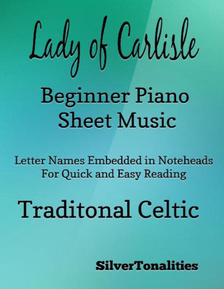Free Sheet Music Lady Of Carlisle Beginner Piano Sheet Music
