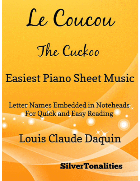 Le Coucou The Cuckoo Easiest Piano Sheet Music Sheet Music