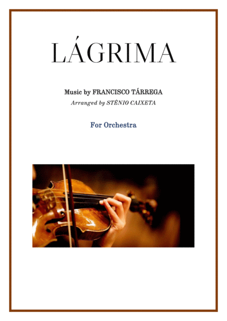 Free Sheet Music Lgrima Trrega