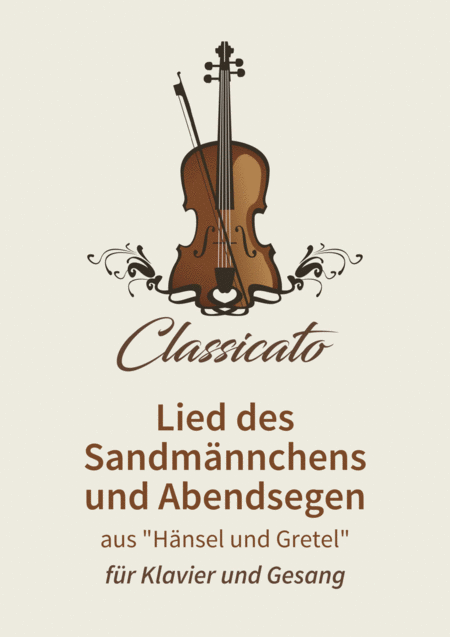 Lied Des Sandmnnchens Und Abendsegen Sheet Music