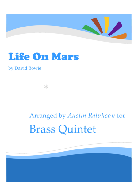 Life On Mars Brass Quintet Sheet Music