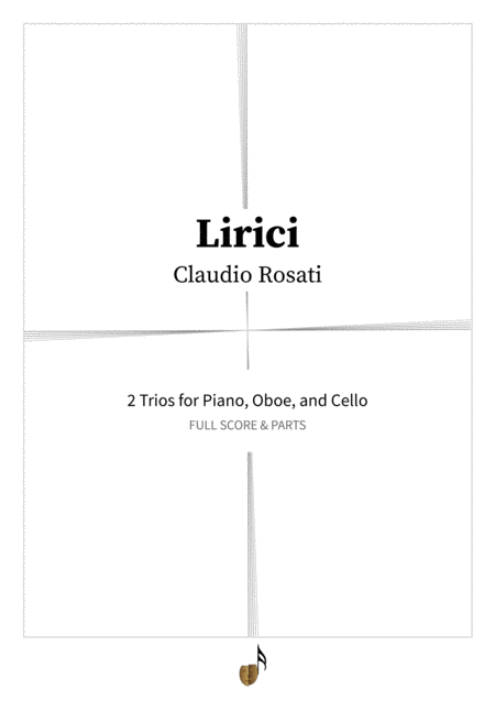 Lirici Piano Cello Oboe Sheet Music