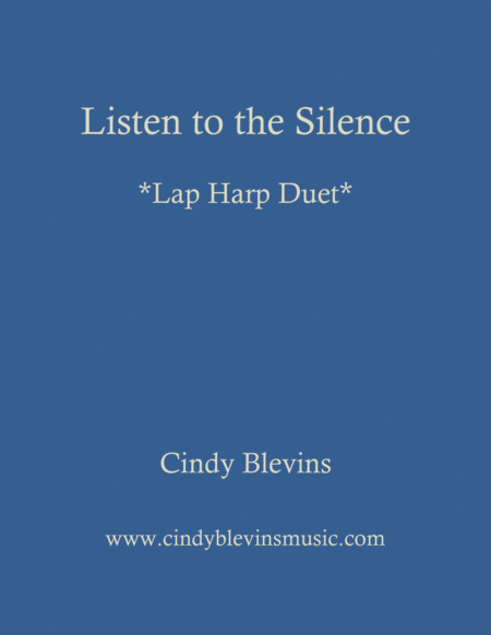 Free Sheet Music Listen To The Silence An Original Lap Harp Duet