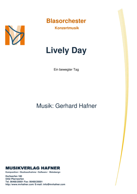 Free Sheet Music Lively Day An Emotional Day